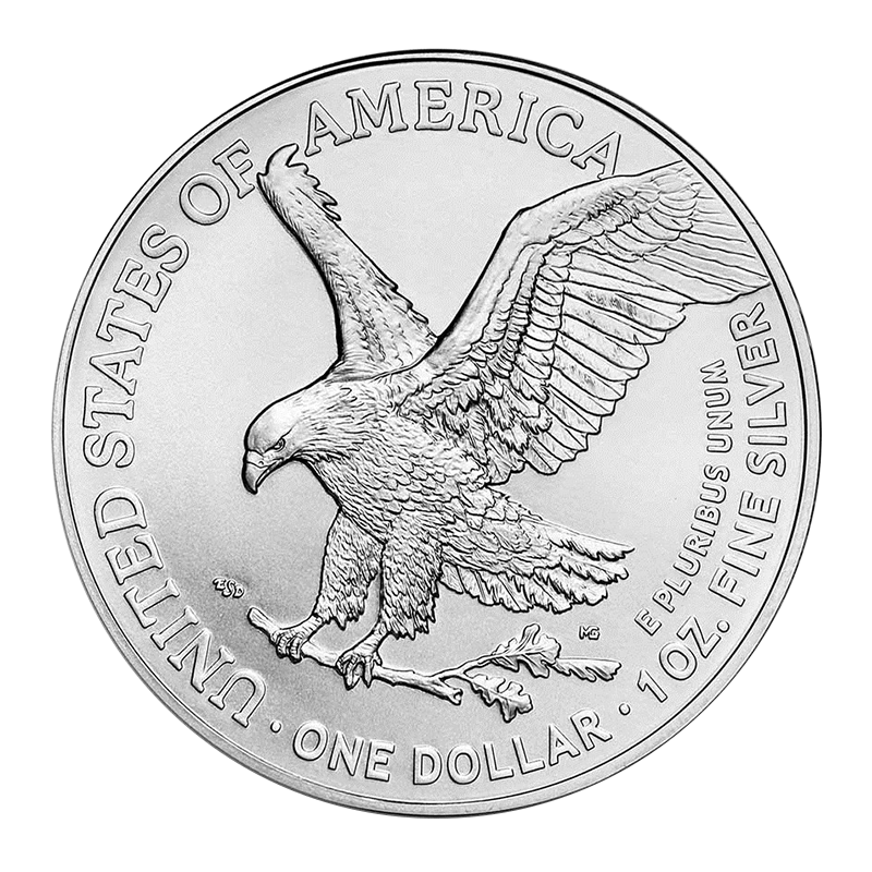 Image pour Pièce d’argent de 1 oz, États-Unis – Aigle (Nouveau design, 2022) à partir de Métaux précieux TD